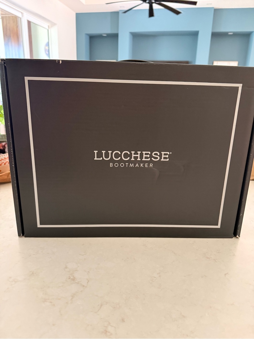 Lucchese Brown Leather Western Ankle Booties - Picture 6 of 6